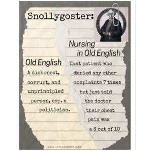 Snollygoster in Nursing Vinyl Decal