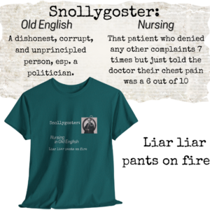 Snollygoster Nursing T-shirt