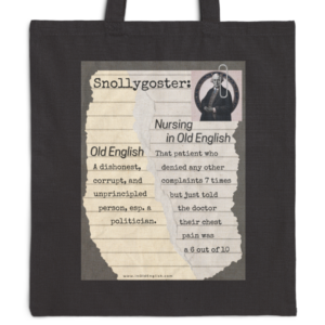 Snollygoster in Nursing Tote Bag
