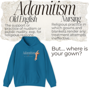Adamitism Nursing Hoodie Mockup
