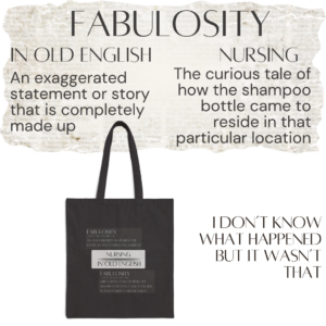 Fabulosity in Nursing Tote Bag Mockup