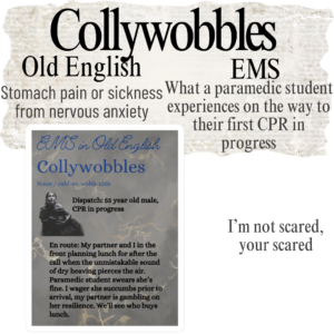 Collywobbles in EMS Vinyl Decal