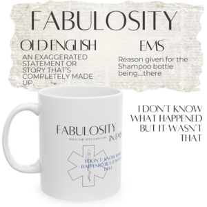 Fabulosity in EMS mug