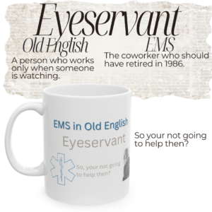 Eyeservant in EMS mug