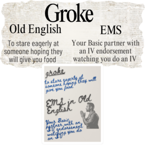 Groke in EMS Vinyl Decal