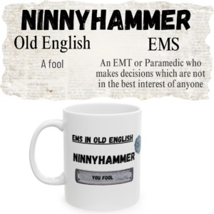 Ninnyhammer in EMS Mug Mockup