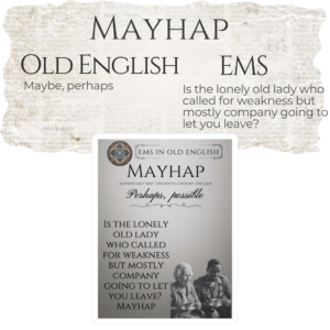 Mayhap in EMS Vinyl Decal
