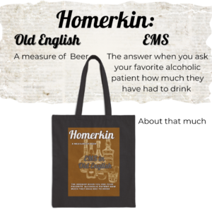 Homerkin in EMS tote Mockup