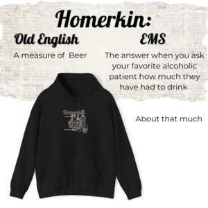 Homerkin in EMS hoodie Mockup