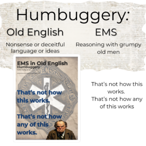 Humbuggery in EMS Vinyl Mockup