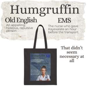 Humgriffin in EMS Tote Mockup