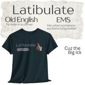 Latibulate in EMS T-shirt Mockup