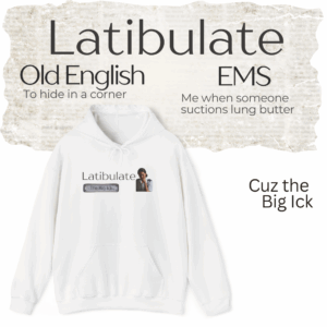 Latibulate in EMS Hoodie Mockup