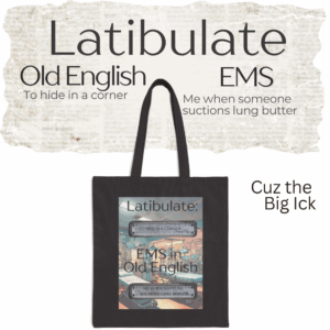 Latibulate in EMS Tote Mockup